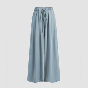 Cider blue wide legged pants